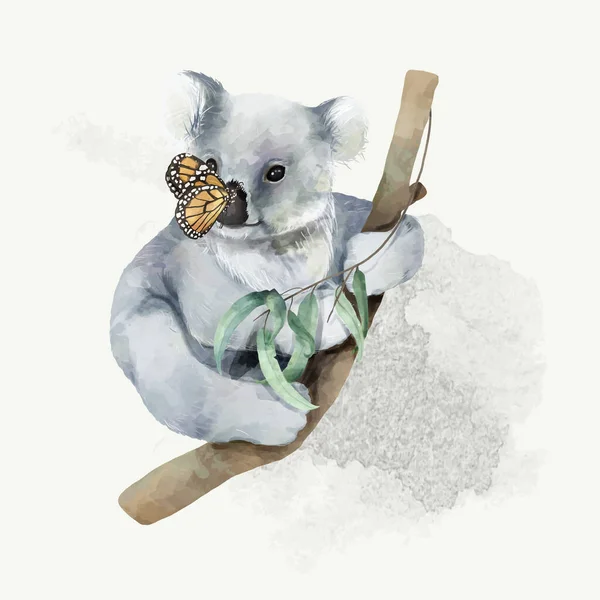 Illustratie Van Een Baby Koala — Stockfoto