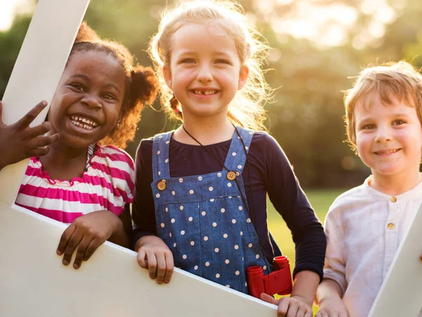 Kids Having Fun Time Together — Stockfoto