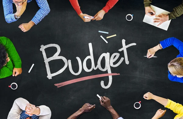 People and Budget Concept — Stock Photo, Image