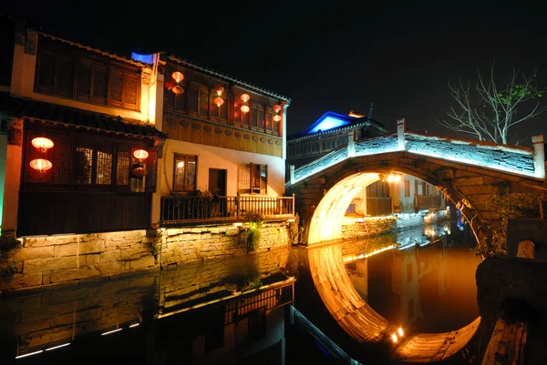 Kanalerna i Suzhou, Kina — Stockfoto