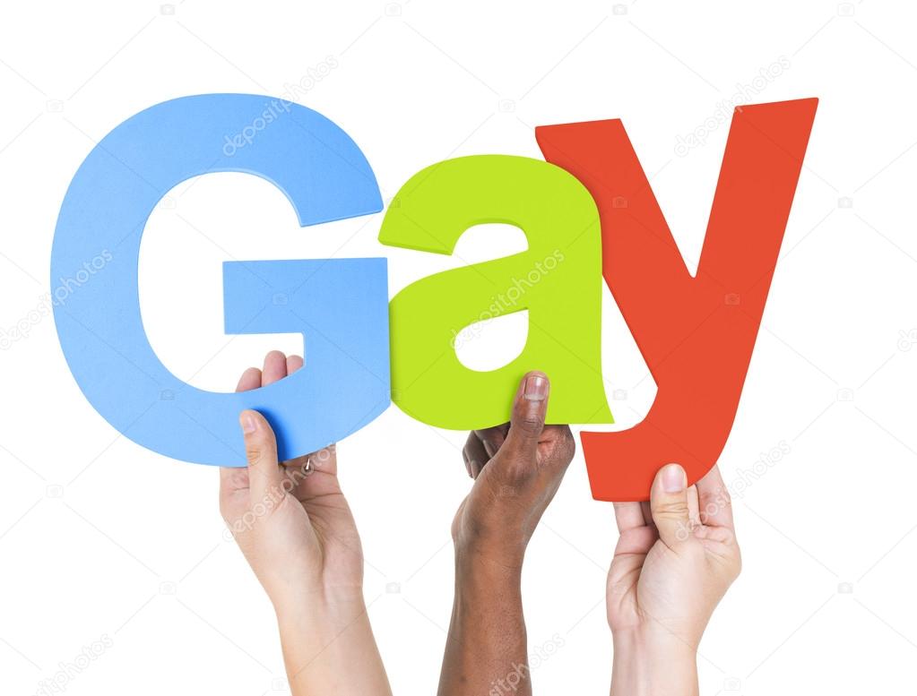 Arms Holding Text Gay