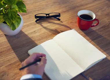 Kahve molası, işadamı