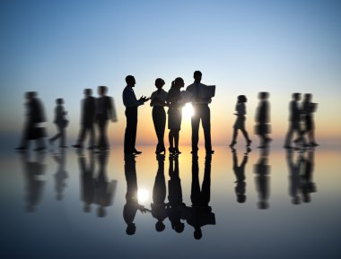 Toplantıdaki iş adamları