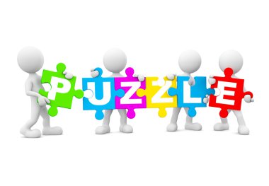 insanlar çok renkli alfabe holding