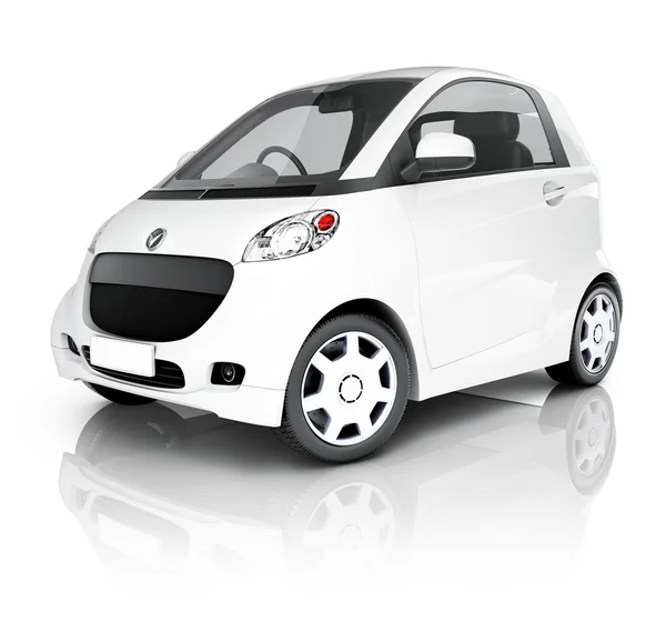 Car on white background — Stock Photo, Image