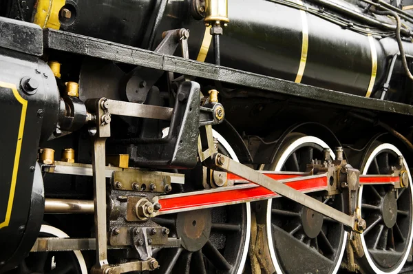 Steam train wheel — Stock Photo, Image