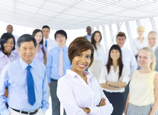 Large Group of Business People — Stock Photo, Image