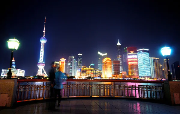 Shanghai Licht Dispaly Tunnel — Stockfoto