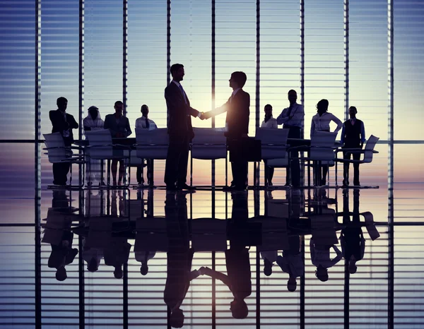 Businessmen Having handshake — Stock Photo, Image