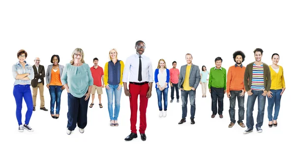 Gruppe multiethnischer Menschen — Stockfoto