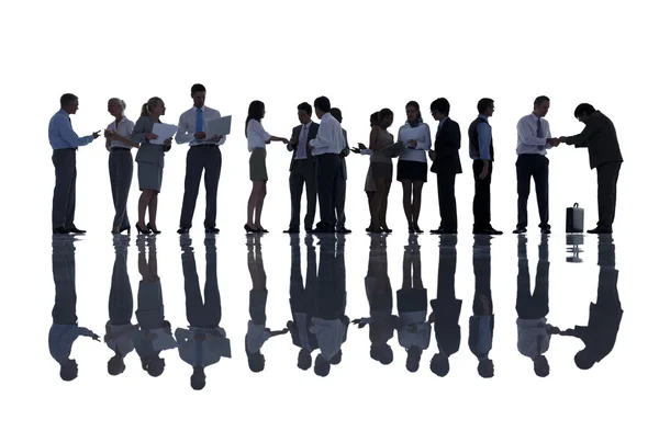 Empresários na reunião — Fotografia de Stock