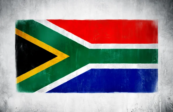 Bandera nacional de Sudáfrica — Foto de Stock