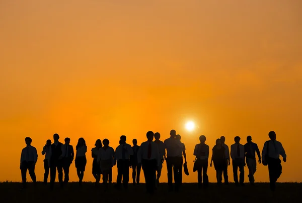 Vergadering van zakenmensen — Stockfoto