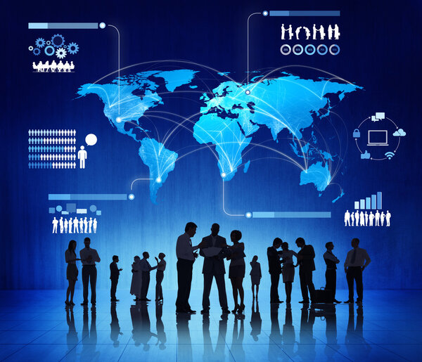 Глобальные деловые люди
