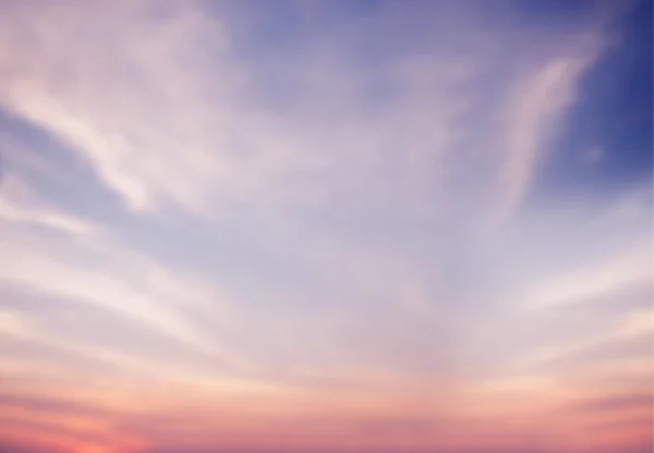 Céu azul e rosa — Fotografia de Stock