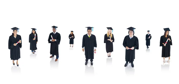 Graduating students — Stock Photo, Image