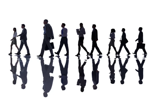 Business People Walking — Stock Photo, Image