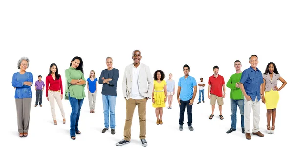 Large Group of People — Stock Photo, Image