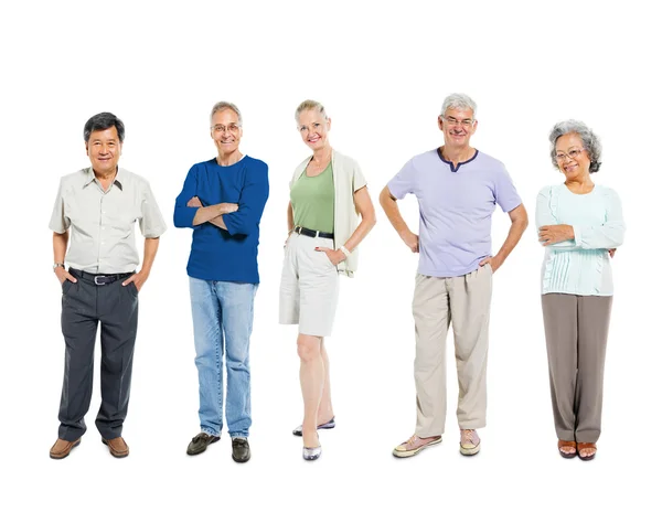 Senior group of people — Stock Photo, Image