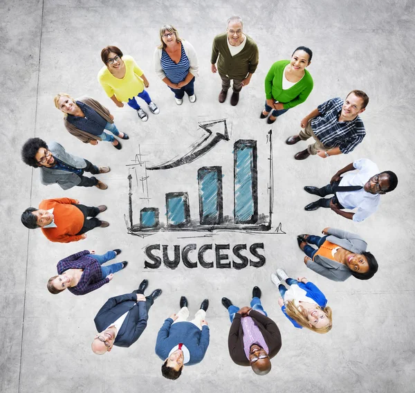 Persone e concetti di successo — Foto Stock