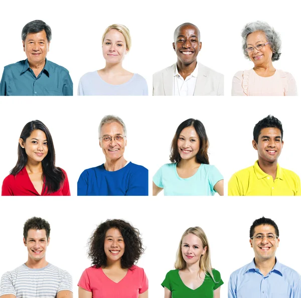 Personas que expresan positividad — Foto de Stock