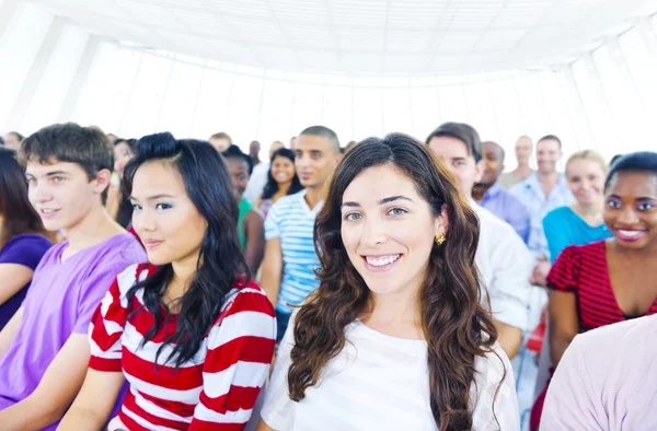 Large Group of Student in The Conference Room — Stock Photo, Image