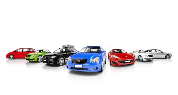 Vehicles Collection — Stock Photo, Image