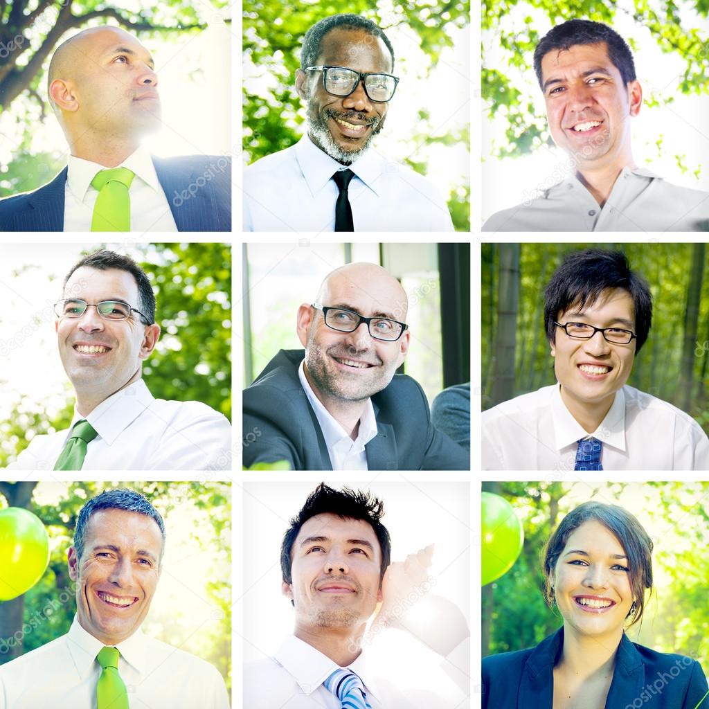 Portrait of Multiethnic Business People
