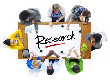 People with Research Concept clipart