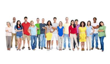 Large Group of People clipart