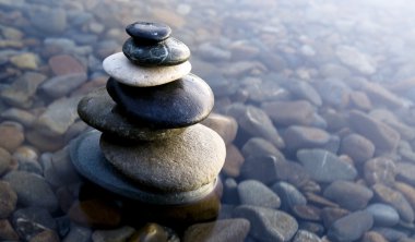 Zen Balancing Rocks clipart