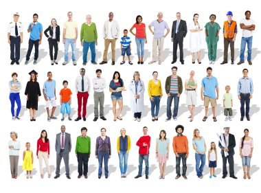 People Diversity in Careers clipart