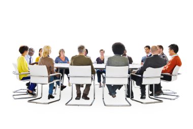 Grup insanlar toplantı ve sosyal ağ