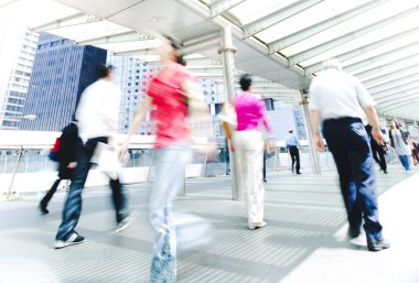 hong Kong'da insanlar