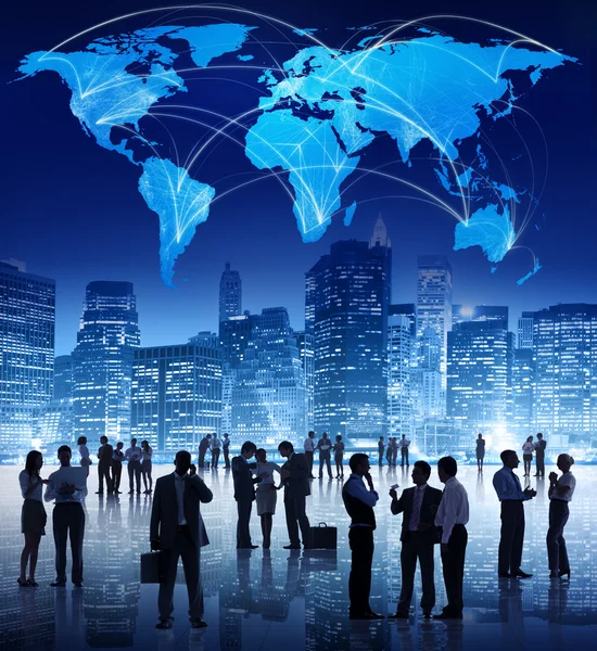 Wereldwijde zakelijke bijeenkomst — Stockfoto