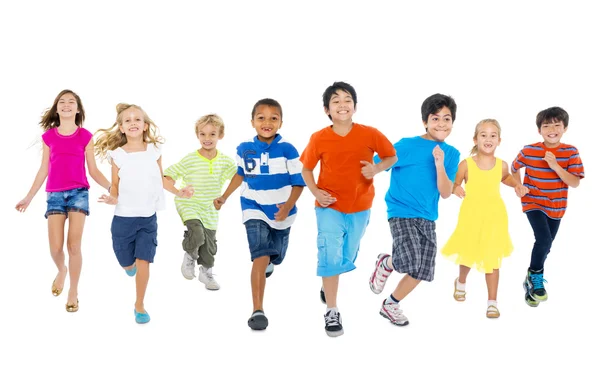 Children are running together — Stock Photo, Image