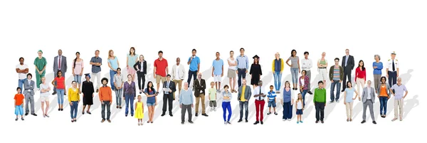 Multiethnic People with Various Occupations — Stock Photo, Image