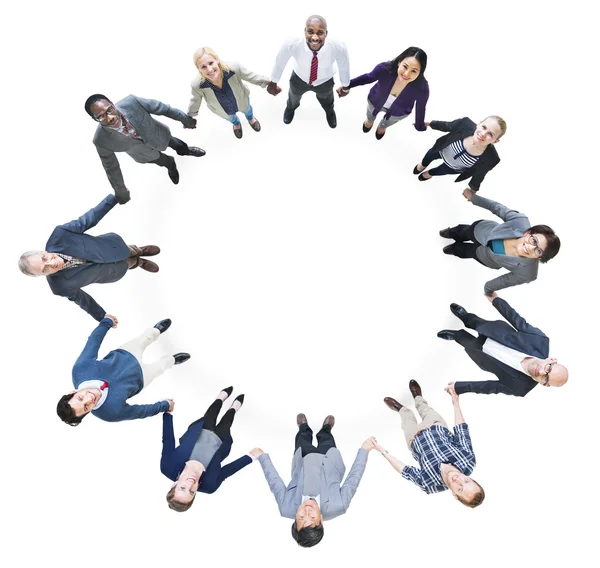 Business People Forming Circle — Stock Photo, Image