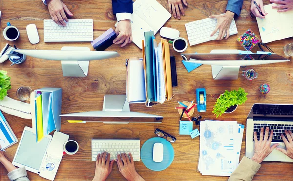 Gente de negocios trabajando — Foto de Stock