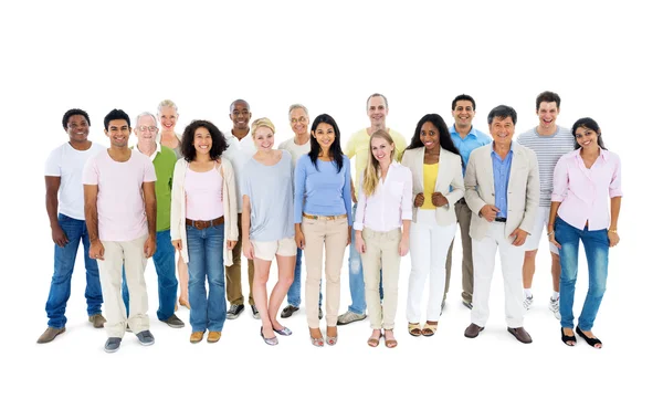 Group of casual people — Stock Photo, Image