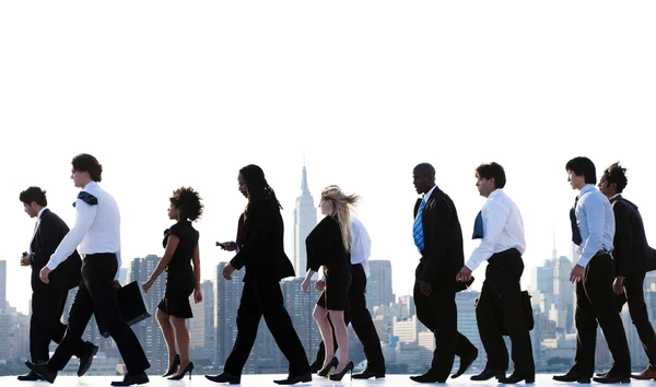 New York office workers — Stock Photo, Image