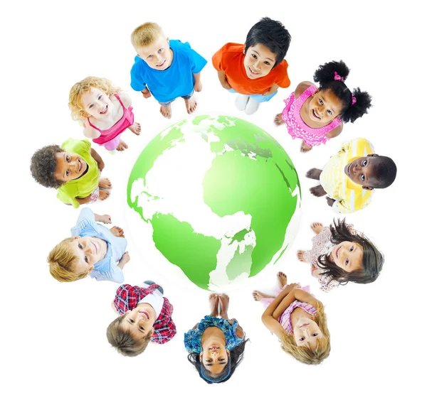 Grüne Welt für Kinder — Stockfoto