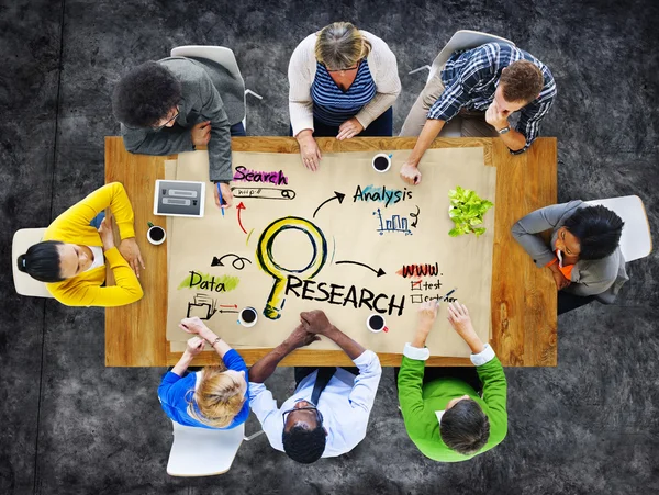 People and Research Concept — Stock Photo, Image