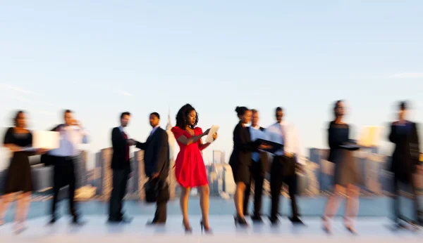 Business meeting in New York — Stock Photo, Image