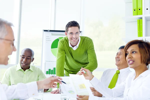 Gente de negocios en reunión — Foto de Stock