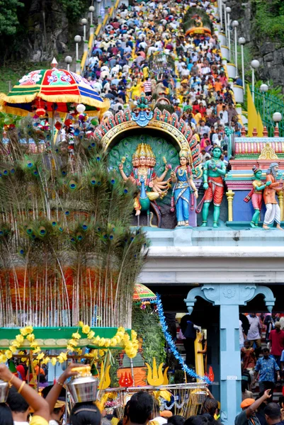 O festival hindu de Thaipusam — Fotografia de Stock