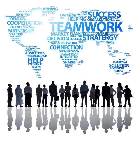 The Teamwork — Stock Photo, Image
