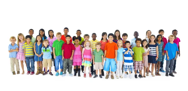 Large Group of Children — Stock Photo, Image