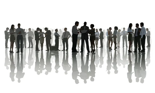 Group Of Business People Discussing — Stock Photo, Image