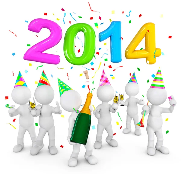 2014 firande — Stockfoto